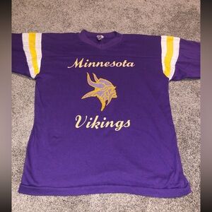 💙 Vintage 1970s Minnesota Vikings shirt - Maker - Size Small